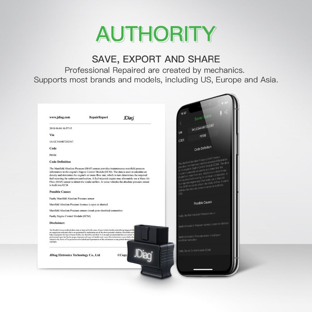 JDiag FasLink M2 FreshBox Tech: Turn Your Smartphone into a Car Diagnostic Tool