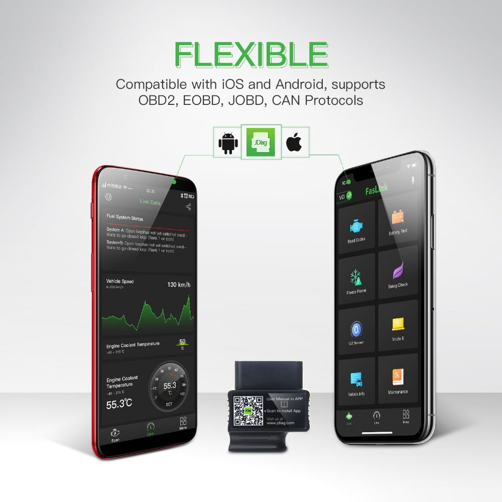 JDiag FasLink M2 FreshBox Tech: Turn Your Smartphone into a Car Diagnostic Tool