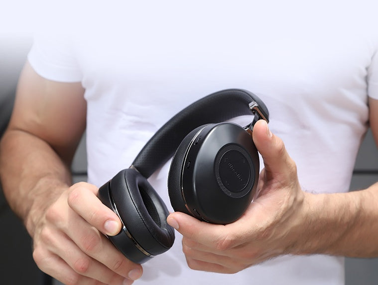 Bluetooth Headphones with Active Noise Cancellation (ANC) – Hi-Fi Sound & Active Noise Reduction