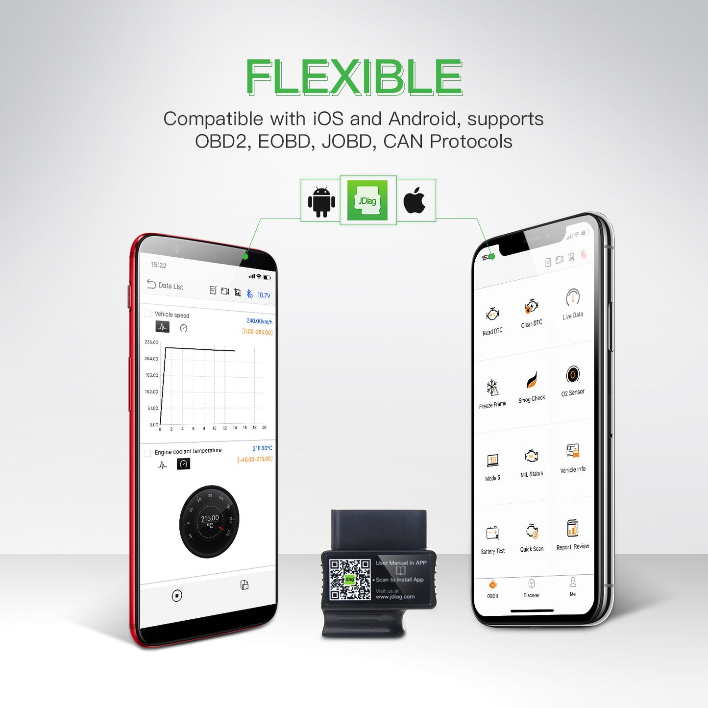 JDiag FasLink M2 FreshBox Tech: Turn Your Smartphone into a Car Diagnostic Tool