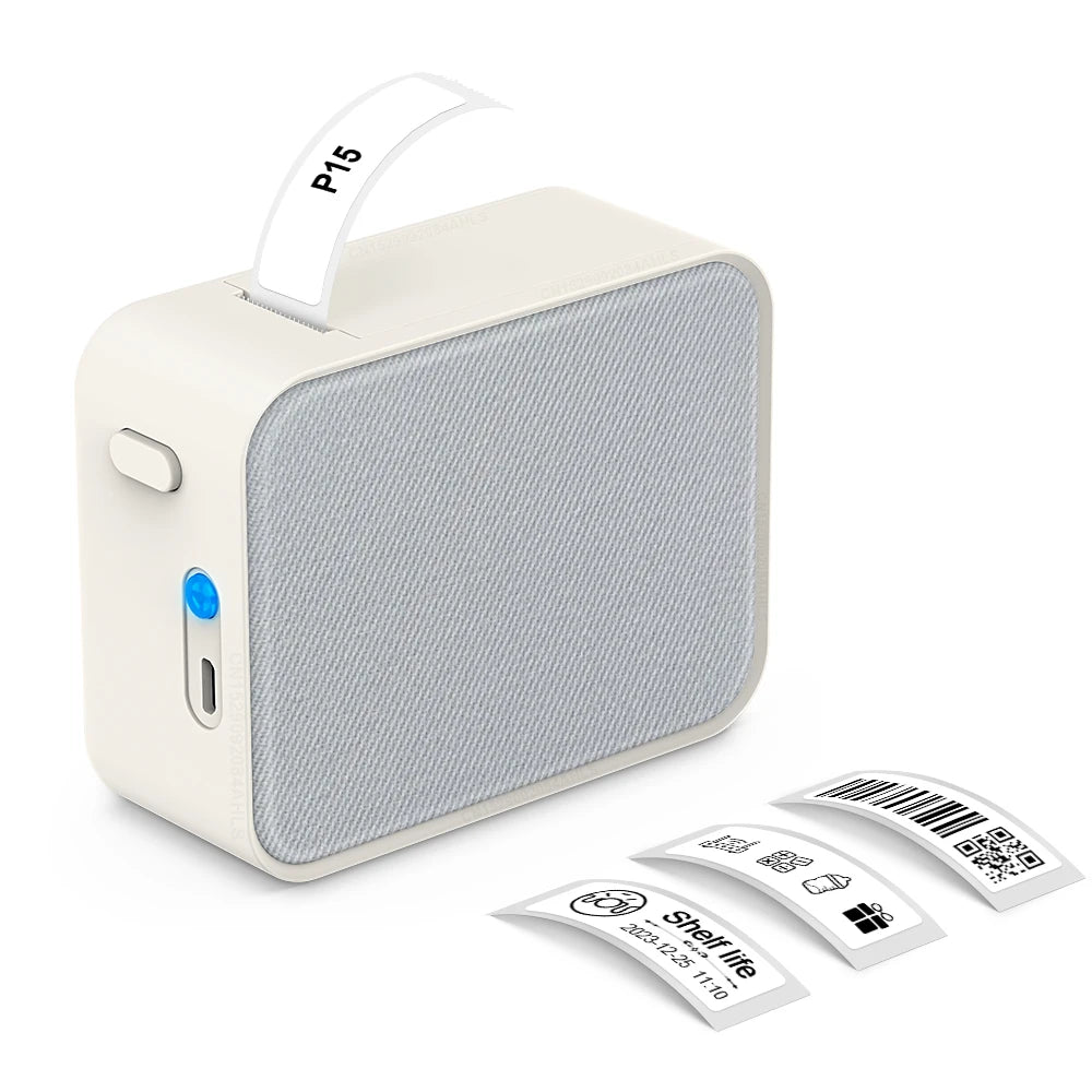 Mini Bluetooth Thermal Label Printer – Print Stickers Anywhere | Freshbox Tech