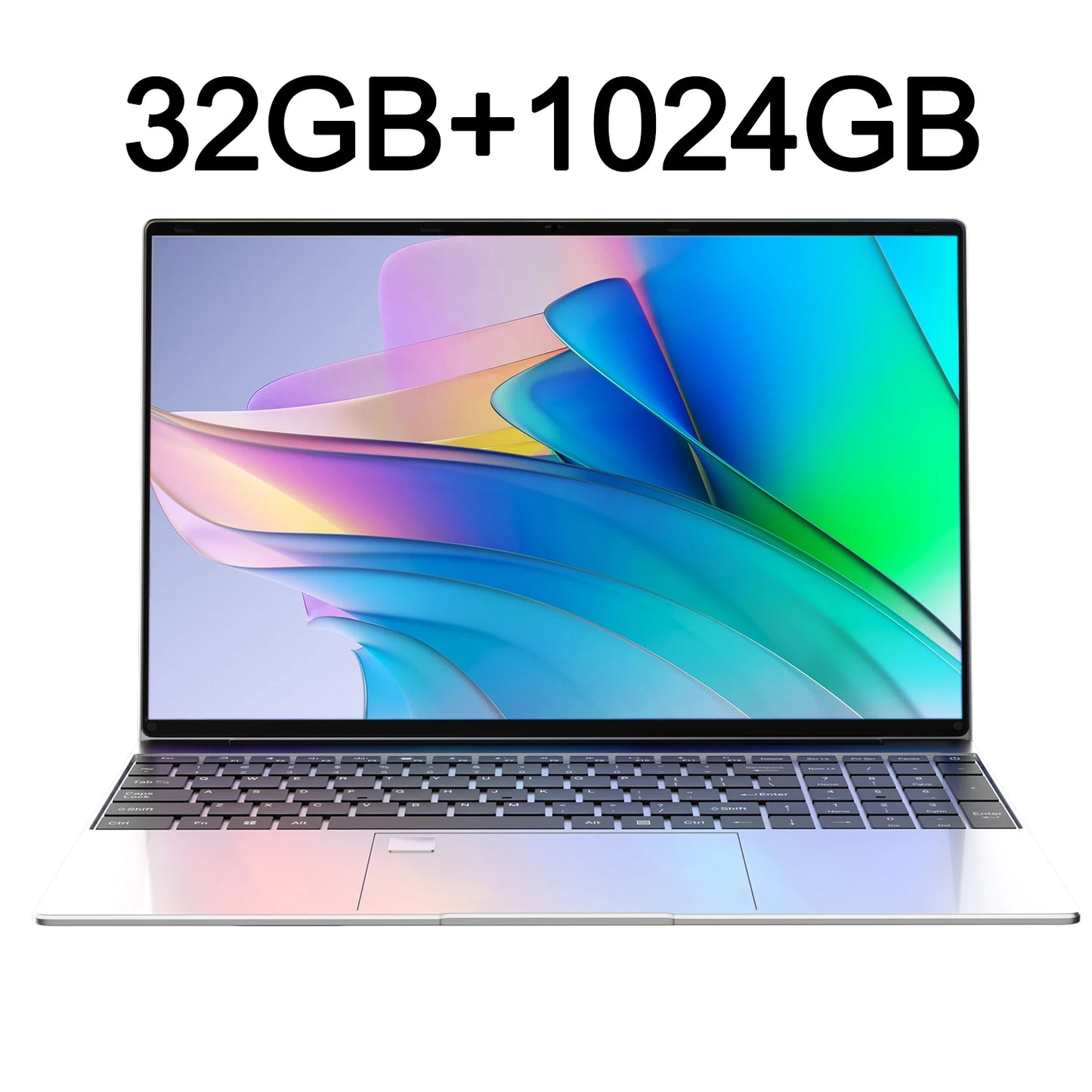 New 15.6" Portable Laptop – Gaming & Office Powerhouse!