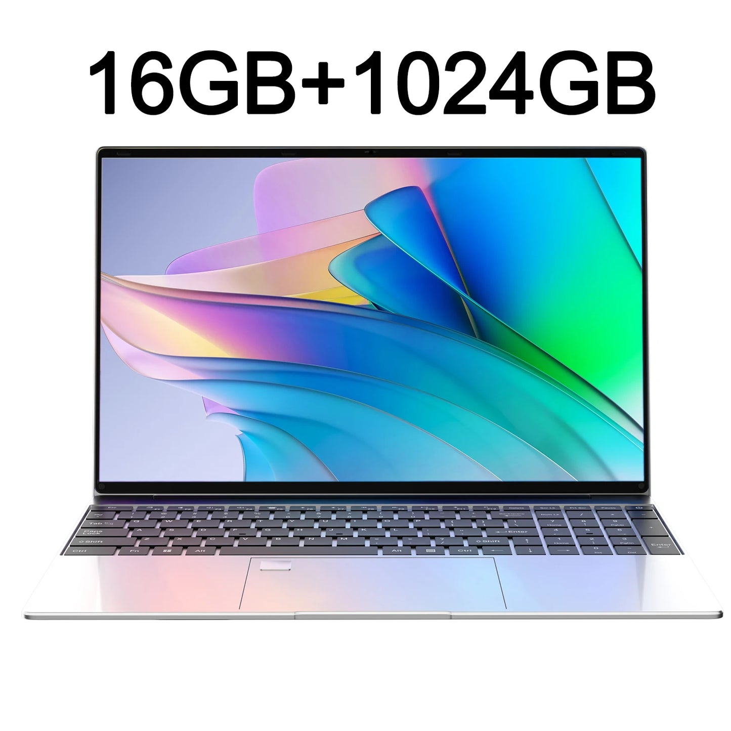 New 15.6" Portable Laptop – Gaming & Office Powerhouse!