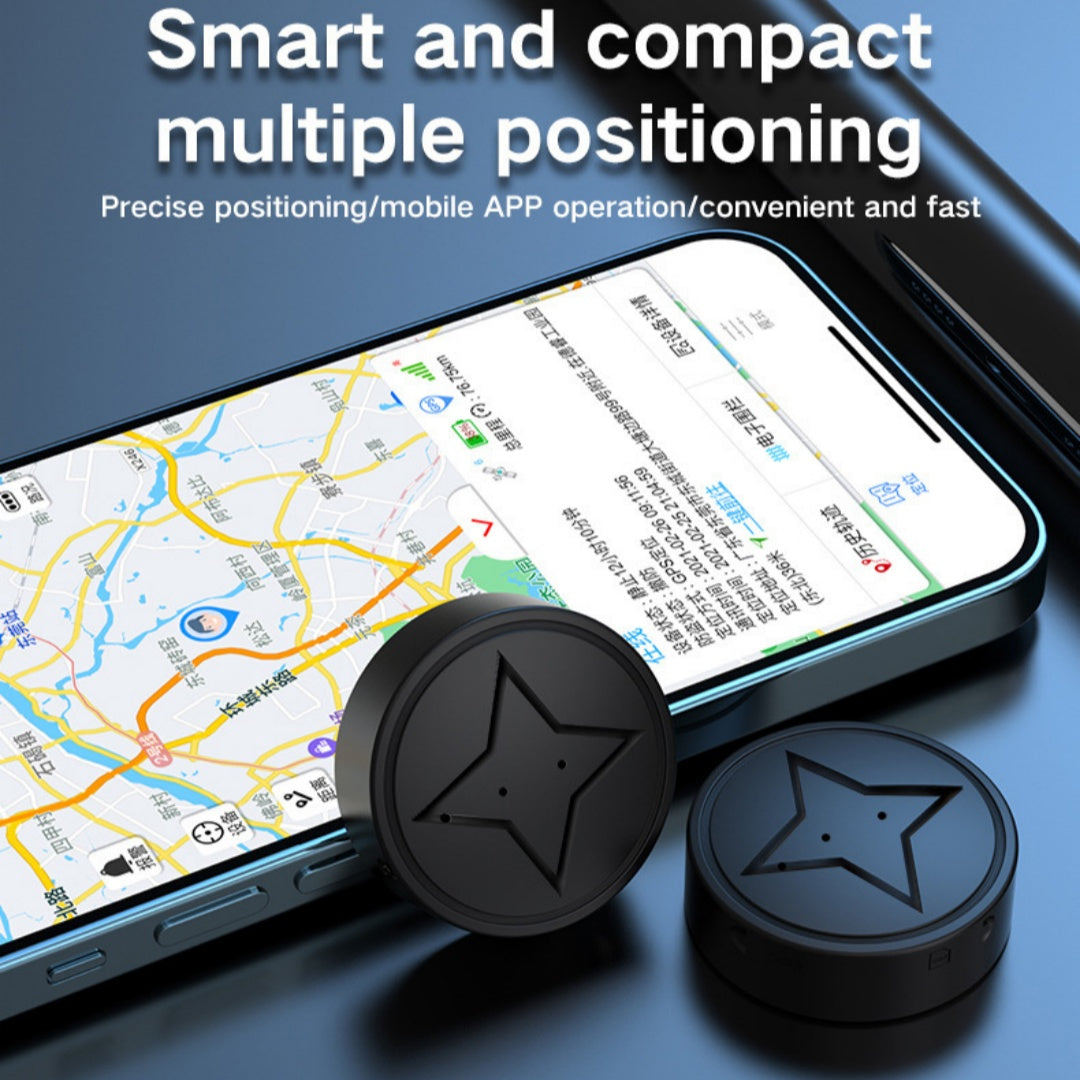 Mini GPS Tracker Magnétique pour Voiture, Moto & Camion – Suivi en Temps Réel Anti-Perte